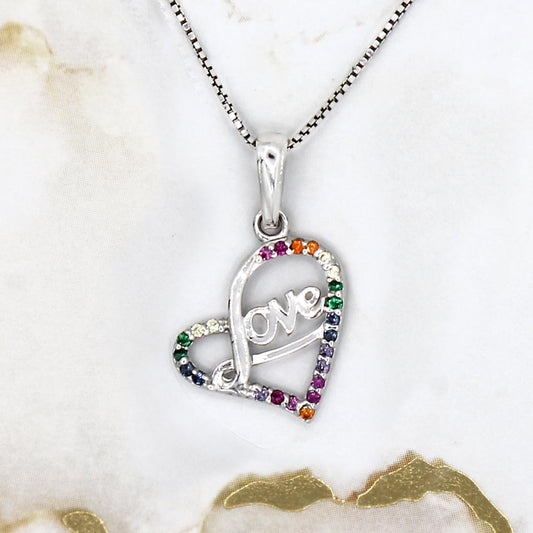 Love Heart Necklace. Best Friend Heart Necklace. Dainty Heart Necklace. Silver Heart Necklace. Waterproof Necklace